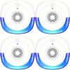 1/2/4/6pcs Ultrasonic Pest Repeller; Pest Repellent Ultrasonic Plug In Mouse Repellent; Mice Repellent Plug-Ins; Mosquito Repellent Indoors